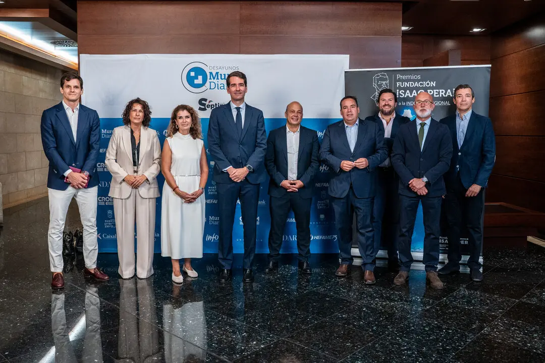 Imagen en el photocall previo al Desayuno MD. (Ra&uacute;l Alc&aacute;ntara)