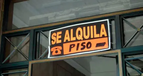 Alquiler. (Archivo)