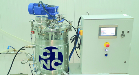 foto biorreactor CTNC. ET1CHEAPBIOPLASTIC