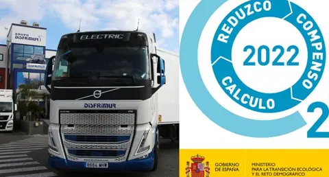 Esta insignia&nbsp;constituye un paso m&aacute;s dentro de la estrategia 'Transporte Invisible', con la que Disfrimur busca optimizar al m&aacute;ximo la relaci&oacute;n entre productividad y sostenibilidad.