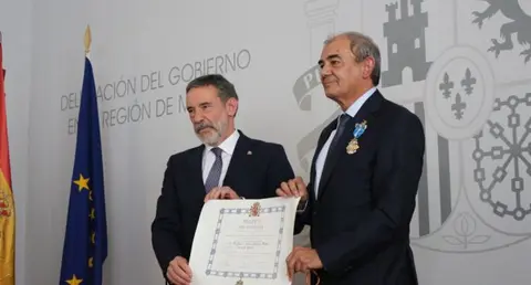 &ldquo;Es imposible hablar de esta materia sin asociarla indefectiblemente a la imagen de Pedre&ntilde;o&rdquo;, ha indicado el delegado del Gobierno en su intervenci&oacute;n.