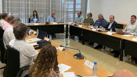 Celebraci&oacute;n de la Mesa del C&iacute;trico presidida por la consejera Sara Rubira.