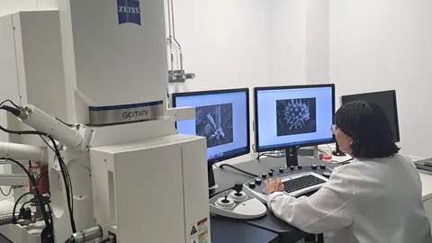 Microscopio electr&oacute;nico de barrido de la UCAM.