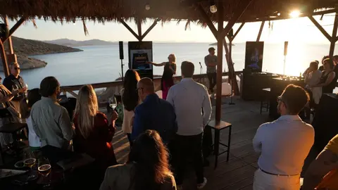 Fotograf&iacute;a del evento, que se celebr&oacute; en el mirador de La Mestiza.