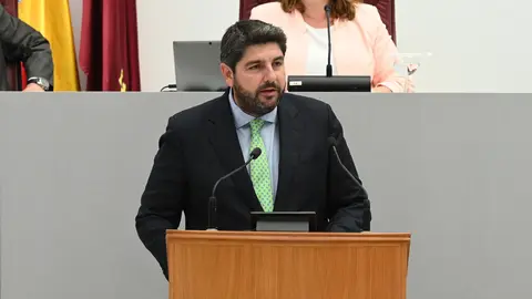 Fernando L&oacute;pez Miras durante su comparecencia.