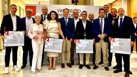 Acto de entrega del premio 'Pyme del A&ntilde;o 2024' de Murcia.