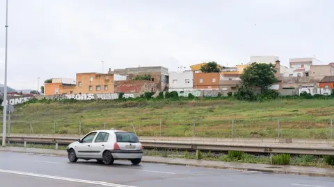 Imagen de los terrenos en los que se construir&aacute;n las 40 viviendas sociales en alquiler por parte de Casco Antiguo.