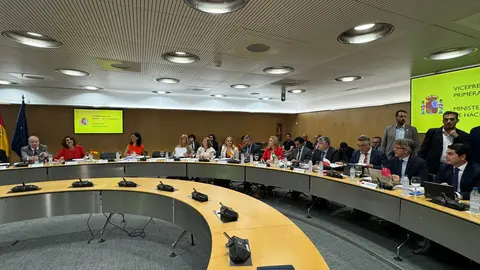Un momento de la celebraci&oacute;n del Consejo de Pol&iacute;tica Fiscal y Financiera.