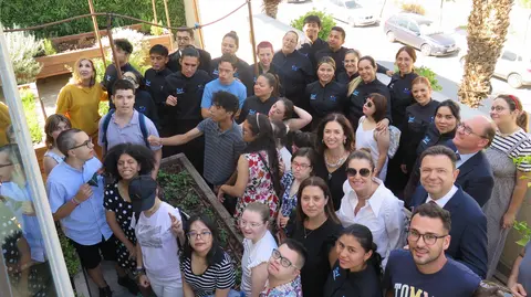 Imagen de los participantes de los cursos.