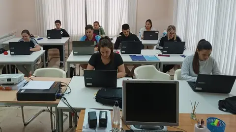 Alumnos de un curso del SEF. (CARM)