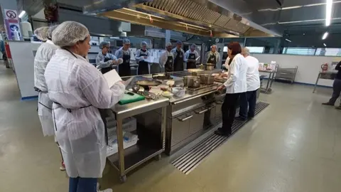 Alumnos de uno de los cursos ofrecidos con anterioridad en el Centro de Cualificaci&oacute;n Tur&iacute;stica.