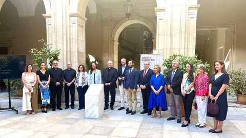 El acto de presentaci&oacute;n del Encuentro de Ciudades Santas ha tenido lugar este lunes en el Palacio Episcopal.