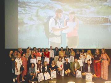Imagen durante el evento de presentaci&oacute;n que puso en marcha el Instituto de Turismo de la Regi&oacute;n de Murcia (Itrem), en colaboraci&oacute;n con el Hotel Doubletree by Hilton La Torre, el hotel Ramada Resort by Wyndham Puerto de Mazarr&oacute;n y Espacio 43.