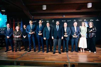 Imagen de archivo de los ganadores de los I Premios Fundaci&oacute;n Isaac Peral.