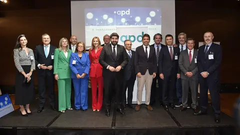 Imagen de familia durante el &lsquo;Encuentro bilateral Regi&oacute;n de Murcia y Comunidad Valenciana&rsquo;.