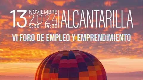 Cartel del VI Foro de Empleo y Emprendimiento de Alcantarilla. (Ayuntamiento de Alcantarilla)