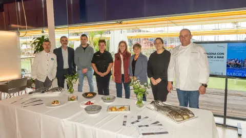 Presentaci&oacute;n de las jornadas gastron&oacute;micas 'Cartagena con Sabor a Mar'. (Ayuntamiento de Cartagena)