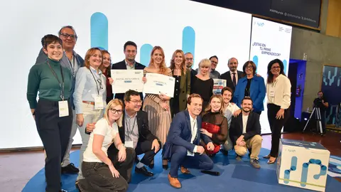 Ganadores del Premio Emprendedor del A&ntilde;o. (CARM)