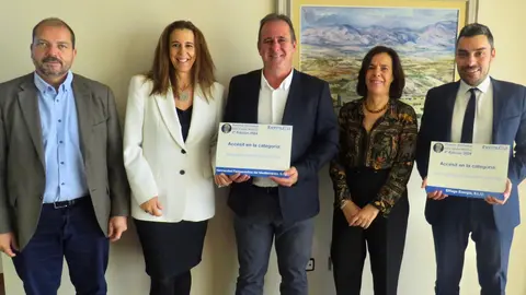 Hefame recibe el acc&eacute;sit en la categor&iacute;a &lsquo;Mejor pr&aacute;ctica en salud emocional&rsquo; de la II edici&oacute;n de los Premios Ibermutua de Prevenci&oacute;n de Riesgos Laborales &lsquo;Eladio Gonz&aacute;lez Malmierca&rsquo;. (Hefame)