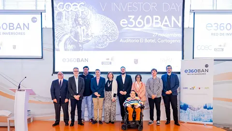 Imagen de familia durante la celebraci&oacute;n del V Investor Day. (COEC/Abel F. Ros)