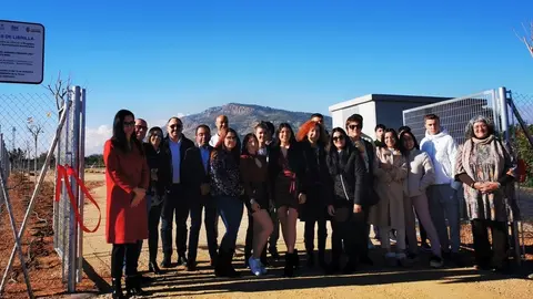 J&oacute;venes participantes en el programa del SEF. (CARM)