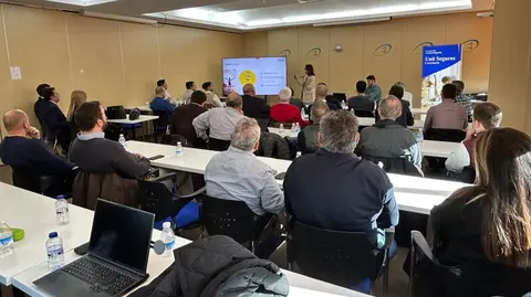 Imagen durante las jornadas de Unit Seguros. (Unit Seguros)