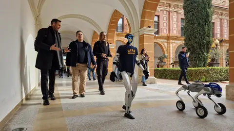 La empresa Synergy Tech visita la UCAM. (UCAM)