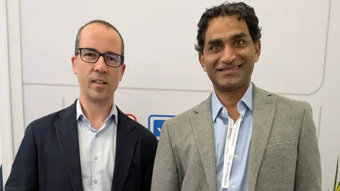 El director general de Transformaci&oacute;n Digital, Javier Mart&iacute;nez, mantuvo esta semana un encuentro con el vicepresidente y director mundial de Educaci&oacute;n de Google, Shantanu Sinha. (CARM)