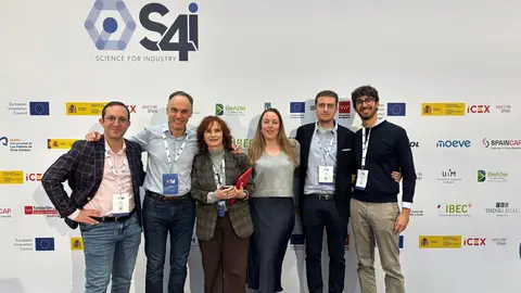 Miembros del Hub de Innovaci&oacute;n y Aceleraci&oacute;n Empresarial de la UCAM en Science for Industry 2025 (S4i). (UCAM)
