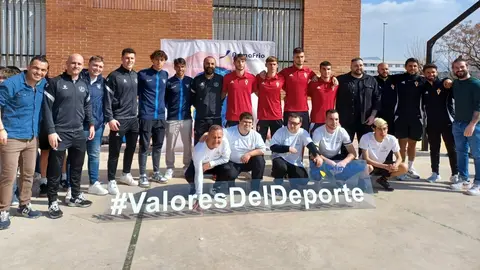 Presentaci&oacute;n del proyecto 'Valores del Deporte frente al Acoso Escolar' de Fundaci&oacute;n Primafrio e Inclusive Murcia. (Primafrio)