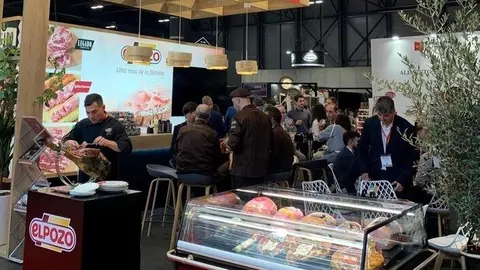 Imagen del stand de El Pozo Alimentaci&oacute;n en la feria HIP 2025. (Grupo Fuertes)