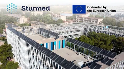 Cartel del proyecto europeo STUNNED. (MIWenerg&iacute;a)