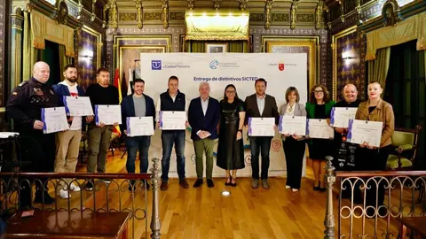 Acto de entrega del distintivo de &lsquo;Compromiso de Calidad Tur&iacute;stica&rsquo;, integrado en el Destino Mazarr&oacute;n SICTED (Sistema Integral de Calidad Tur&iacute;stica Espa&ntilde;ola en Destinos).&nbsp;(CARM)