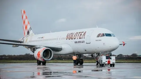 Avi&oacute;n de Volotea. (Volotea)