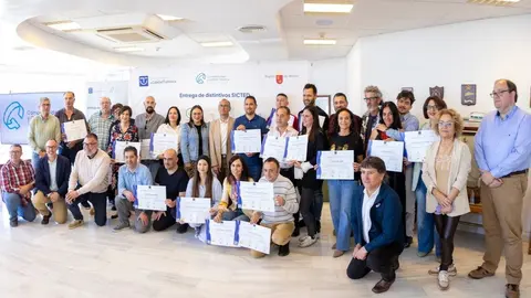 Entrega de distintivos del Sistema Integral de Calidad Tur&iacute;stica Espa&ntilde;ola en Destino (Sicted) en &Aacute;guilas. (CARM)