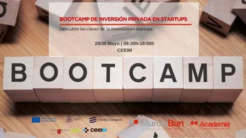 Cartel del Bootcamp de Murcia-Ban. (CEEIM)