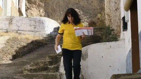 Imagen de una cartera rural de Correos. (Correos)