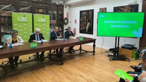 Un momento de la Asamblea General Ordinaria de Caja Rural Central en Orihuela. (CRC)