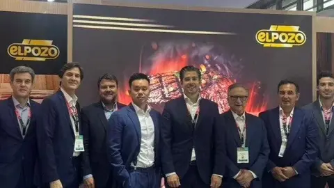 Los m&aacute;ximos responsables de la compa&ntilde;&iacute;a han viajado para asistir a esta importante cita comercial. (Grupo Fuertes)