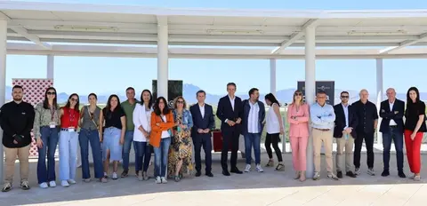 Directivos y empresarios asistentes a este evento de la Cátedra RSC de la UMU en El Ciruelo. (UMU)