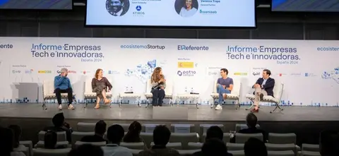 Un momento de la presentaci&oacute;n del Informe Regional de Empresas Tech e Innovadoras 2025 elaborado por Ecosistema Startup. (WildCom)
