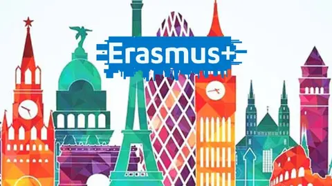 Cartel del proyecto Erasmus de Fripozo. (Ayuntamiento de Las Torres de Cotillas)