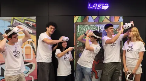 Participantes del programa InmersIA, de LAB19, desarrollado por Grupo Fuertes. (Grupo Fuertes)