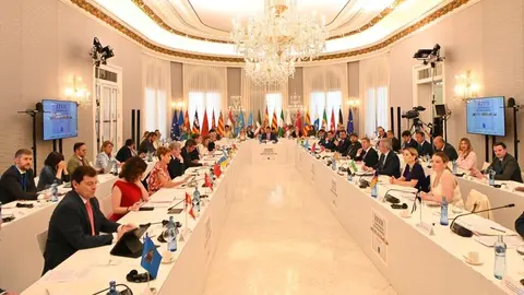 Un momento de la Conferencia de Presidentes. (CARM)