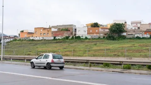 Terrenos de Los Mateos en los que se construir&aacute;n las 40 viviendas sociales en alquiler por parte de Casco Antiguo. (Ayuntamiento de Cartagena)