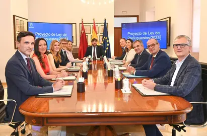 El Consejo de Gobierno de la Comunidad ha dado este jueves luz verde al Presupuesto regional 2025. (CARM)