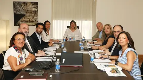 Reuni&oacute;n del Patronato de la Fundaci&oacute;n Teatro Romano. (Ayuntamiento de Cartagena)