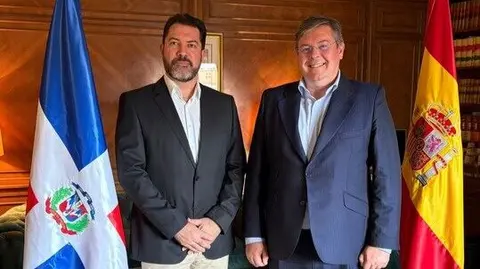 Imagen (de izquierda a derecha) de Juan Andr&eacute;s Romero, CEO, y V&iacute;ctor Mart&iacute;n, nuevo director corporativo. (Clerhp)