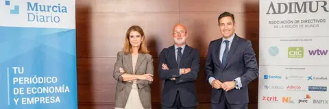 Reyes Samper, Manuel Ponce y Antonio L&oacute;pez.