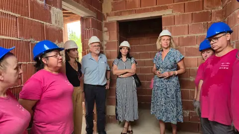 La concejal de Promoci&oacute;n Econ&oacute;mica y Empleo del consistorio murciano, Mercedes Bernab&eacute;, en el arranque de la nueva edici&oacute;n del Programa Experiencial 'Mantenimiento de Edificios II'. (Ayuntamiento de Murcia)